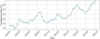 Analyzing the impact of unemployment on mental health among Chinese university graduates: a study of emotional and linguistic patterns on Weibo